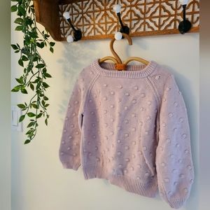 Beautiful Baby Pink Jamie Kay Girls Sweater!